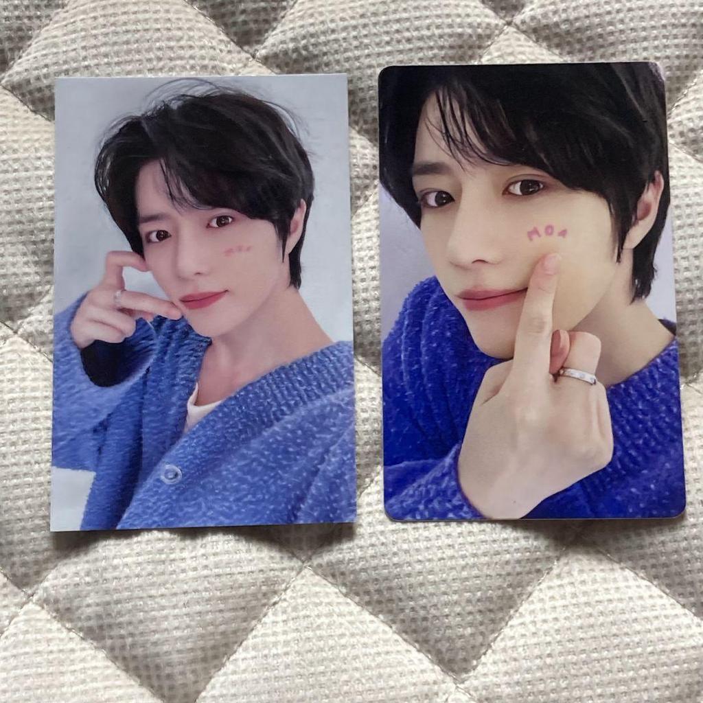 [USED] TXT Beomgyu 3/8 Japanese Edition FANLIVE MOAZONE 2-Piece Trading Card