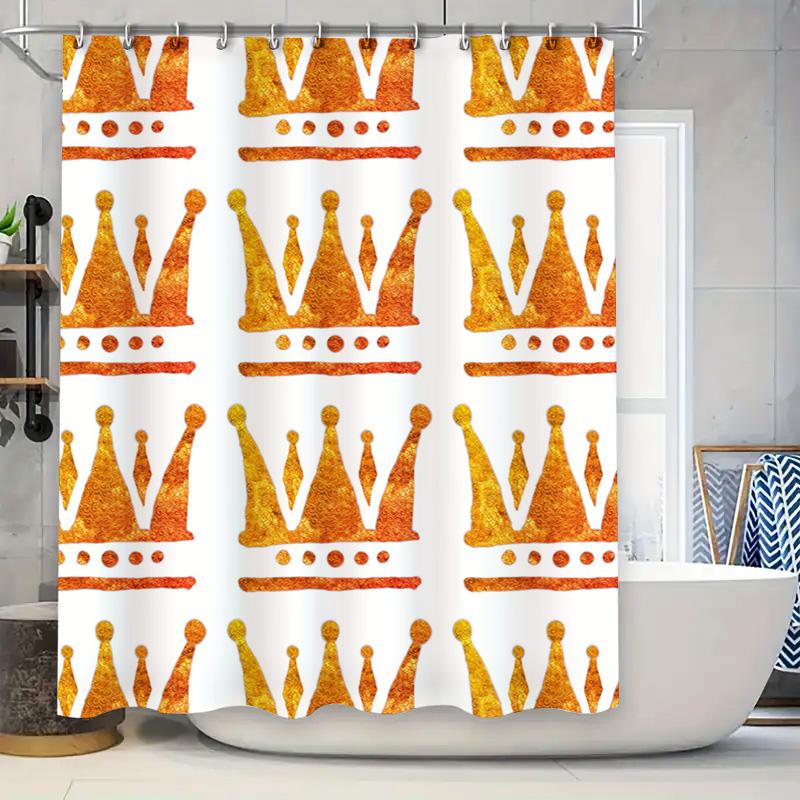 

Luxurious Red Sofa Bathroom Set Artistic Oil Painting Shower Curtain For Home Decor In Soft Grey Maroon Colors W60H190(CM)-1 Pcs