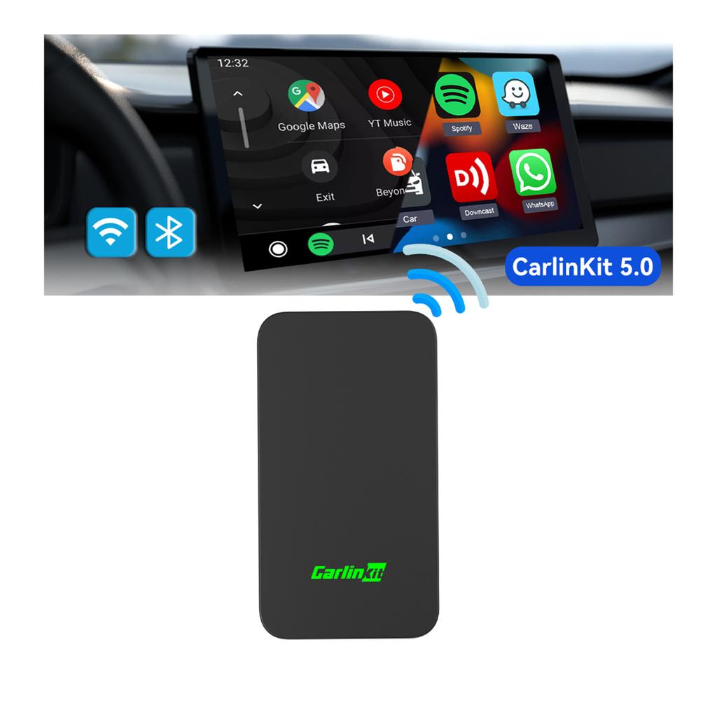 Carlinkit Wireless Carplay Ai Box Android Auto Streaming Smart Box Car Radio Stereo W204 Portable Carplay Portatil