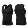 2Pcs Men's Sportwear Fitness Clothes Sports Suit Running Training Elastic Quick-drying Tights