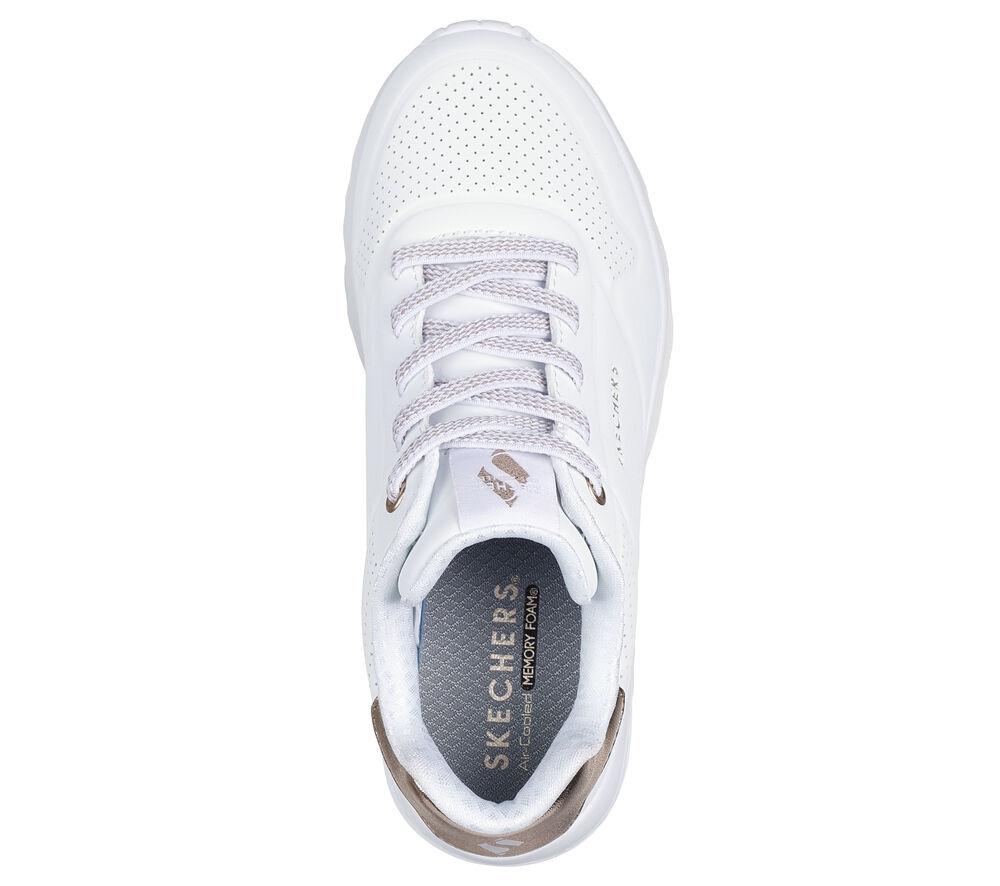 Sneakers Skechers White Uno Lite