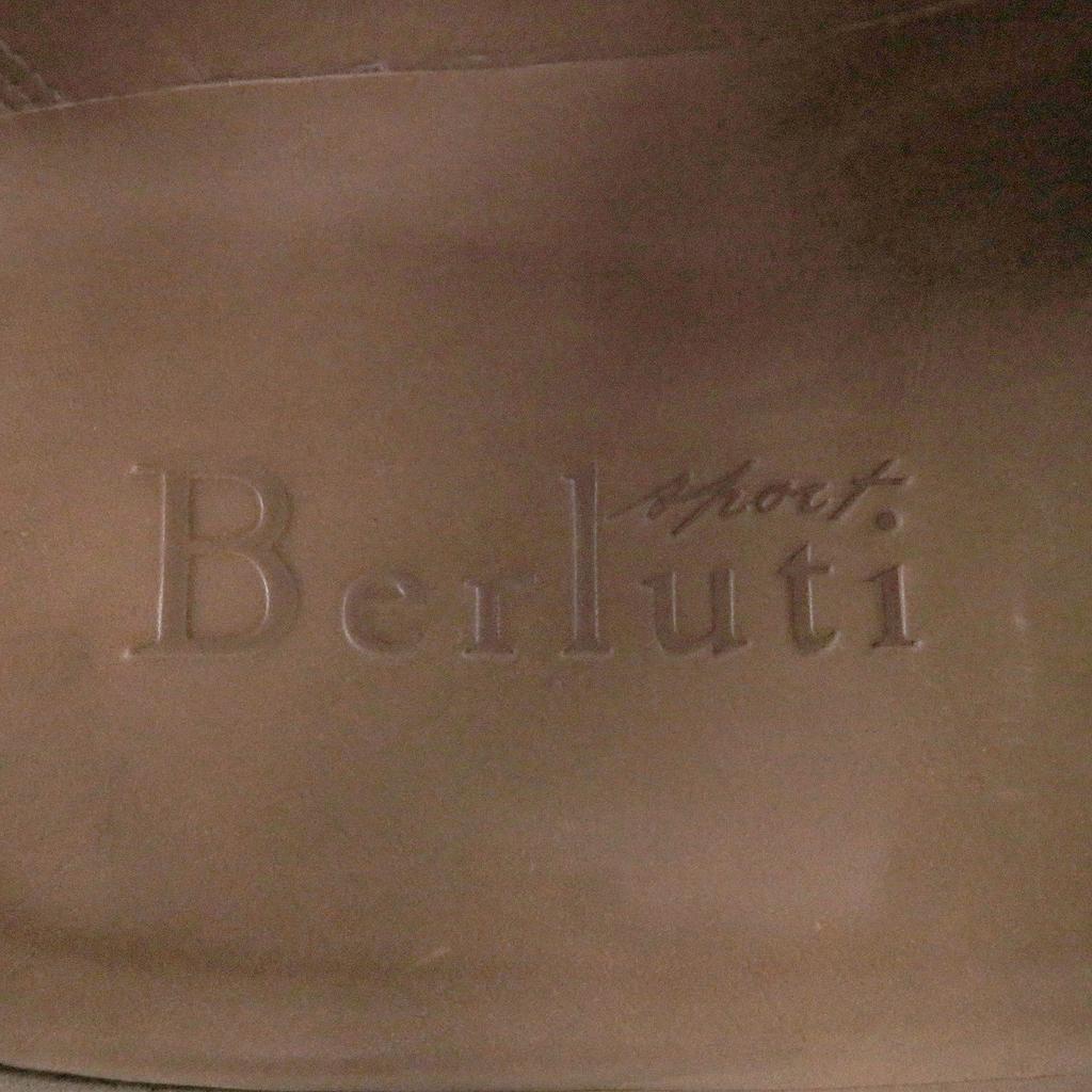 Great Berluti Dress Shoes Olga Ultima Patina Square Toe 8.5 Used