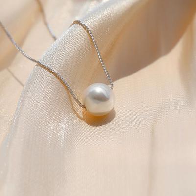 Perlový náhrdelník pro ženy s niche designem, nový styl a lehký luxus, nastavitelný řetízek na klíční kost