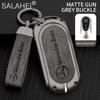 CQL1 Car Smart Remote Key Cover Alloy Protector Shell For Mercedes Benz GLC GLA CLA GLB GLE GLS GLK W223 W177 W205 W213 A C E S Class