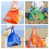 Summer New Travel Beach Bag Children's Cartoon Toy Storage Bag Swimsuit Storage Bag Big Eye Handheld Toiletry Bag