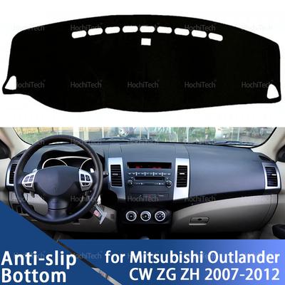 Pentru Mitsubishi Outlander CW ZG ZH 2007 2008 2009-2012 Husă Bord Auto Evită Lumina Pad Instrument Platformă Husă Covor