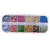 8G Nail Art Glitters Snowflake Sequins Rainbow Laser Nail Art Sequins
