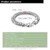 Fashion Solid 925 925 Sterling Silver Design Bracelet Jewelry Pure Silver 10 MM 20 Cm Men/Boy Horsewhip Chain Bracelet