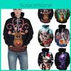 Unisex Christmas 3d Graphic Print Hoodie Sweatshirt With Soft And Comfortable Material