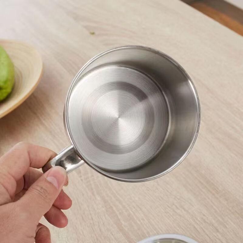 ZISIZ 304 Stainless Steel Water Cup with Handle