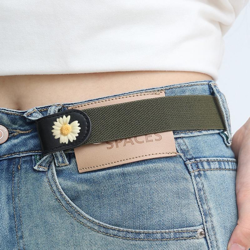 Vanli Seamless Elastic Belt: Invisible, Adjustable Waistband for Men, Women, and Student Jeans