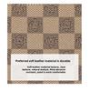 2022 Women's Checkerboard Print Clutch: Retro Large Capacity Wallet with Double Zipper for Phones