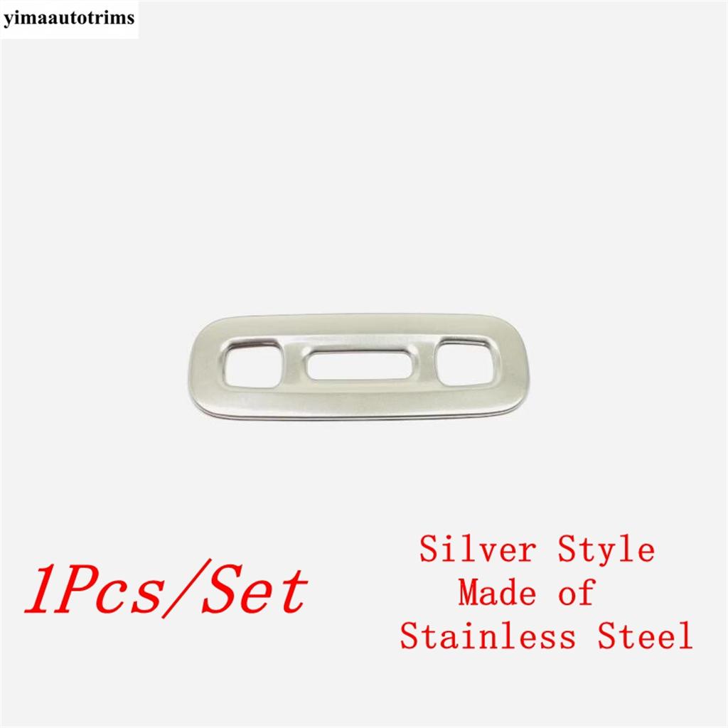 For GAC Trumpchi Empow - 2025 Interior Accessories Roof Reading Lamps Lights Frame Decoration Cover Trim Stainless Steel