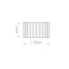 Ceiling Lamp Aura 1 Burgundy Gx53