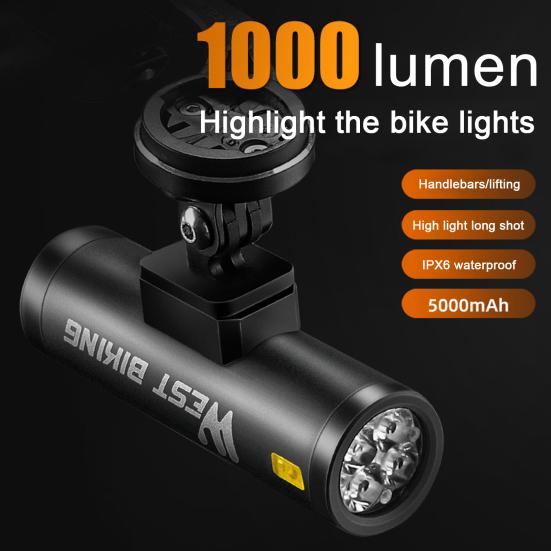 Bicycle Light Super Bright High Lumen Waterproof Glare-Free Simple Installation Night Riding Bike Headlight Accessories