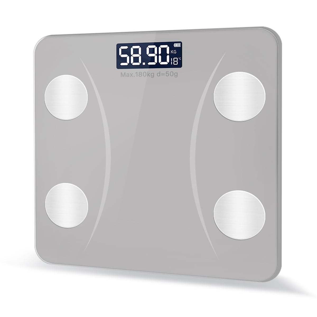 

Weight Scale Bluetooth Smartphone Linked Body Composition Meter Body Fat Meter Health Meter High Storage Body Scale Measures Body Fat Muscle Body