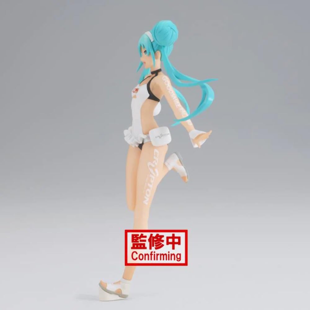 BANPRESTO Hatsune Miku Racing Ver. Racing Miku 2022 Tropical Maid Ver.