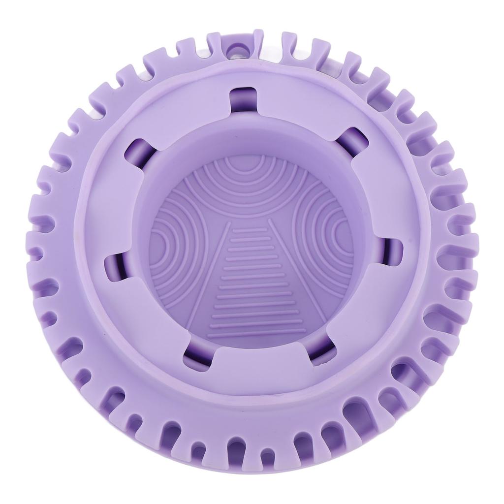 Paint Brush Cleaner Silicone Makeup Brush Washer Multifunctional Foldable Makeup Brush Cleaning Bowl