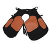 Equine Farrier Apron Adjustable Wear Proof Canvas with PU Split Leather Coating Stable Horse Grooming Protective Supplies