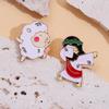 Cartoon Sheep Adorable Brooch Metal Badge For Cute Fashionable Accessory