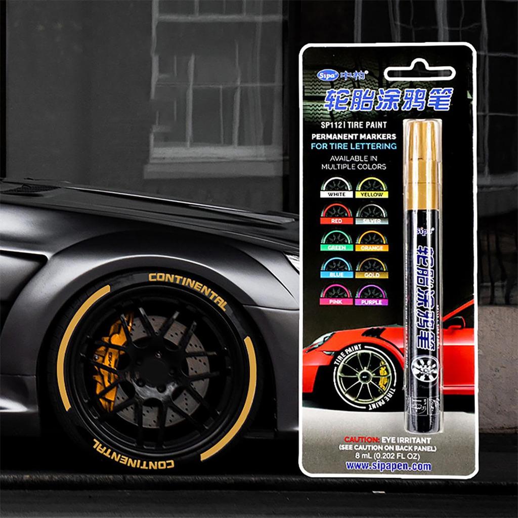 Tire Marker Pen Art Marker White Marker Pen Car Touch Pen Tire