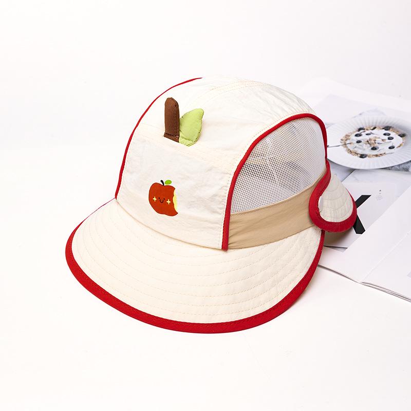Children s Double Brim Sun Protection Bucket Hat - Cute Baby Girl Summer Fashion Hat