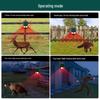 Solar-Powered Infrared Alarm: Motion-Activated Light & Sound Anti-Theft & Animal Repellent