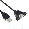 USB 2.0 Male-to-Female Extension 28AWG Data Transfer Cable USB Extension Cable  Industrial Control