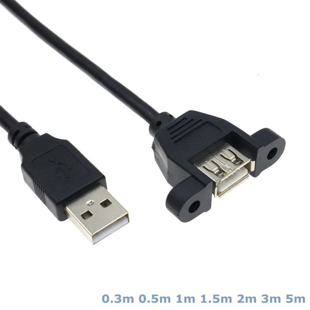 USB 2.0 Male-to-Female Extension 28AWG Data Transfer Cable USB Extension Cable  Industrial Control