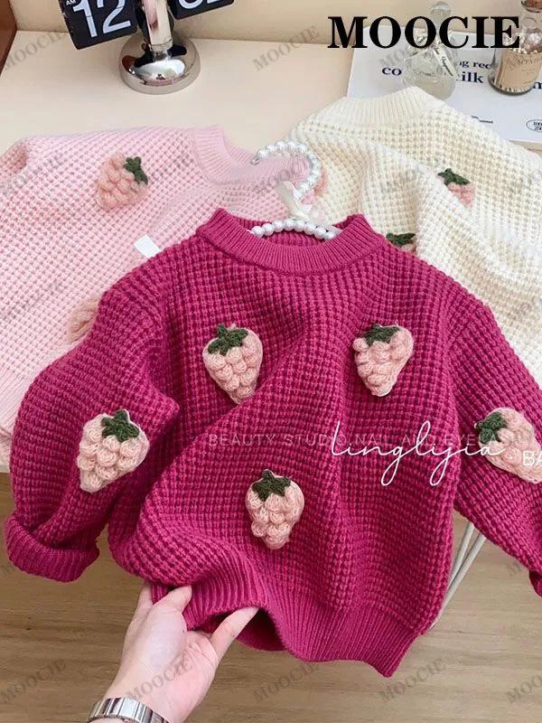 

High-neck Ribbed Sweater, Color Pullover Loose Casual Knitwear One Size