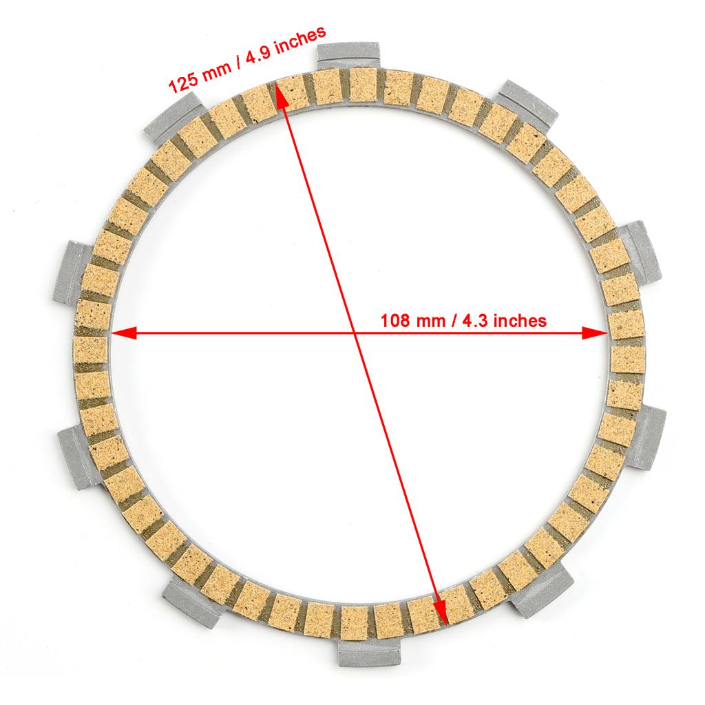 Kupplungs-Reibscheiben-Kit für Husqvarna Norden 901 Expedition 2023-2024
