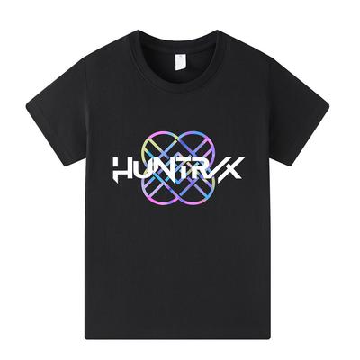 A1195 Kids Boys Girls Kpop Rumi Zoey Mira Print Short Sleeves T-shirt