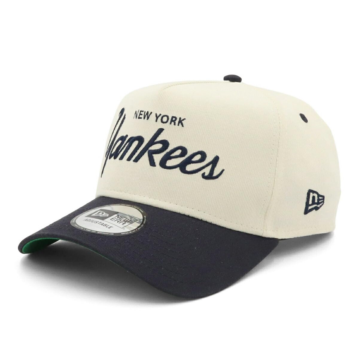 

New Era Summer Corduroy Cap in NY 940AF SUMMER COLE NEYYAN CHR 14388659 NER36C7609 9FORTYA-FRAME Two-Tone Chrome/Navy (Free Size, NVY)