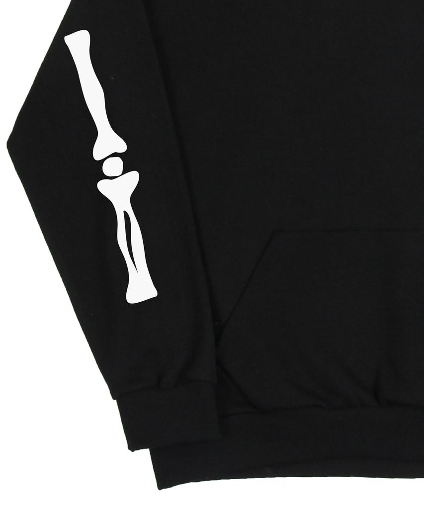 [Unisex] Elbow Of Bone Hoodie_Black