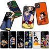 for Samsung Galaxy A25 A37 A57 A12 A14 A31 A41 A50 A51 A70 A71 A72 A21S A04 M15 Note 20 9 8 10 Case Dragons Gokus Balls Z Vegeta
