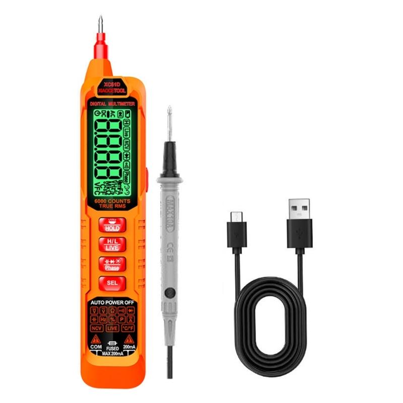 

Professional Electrical Testing Pen Digital Multimeter For Voltages Resistance Measurement And Phase Detection Tool 1