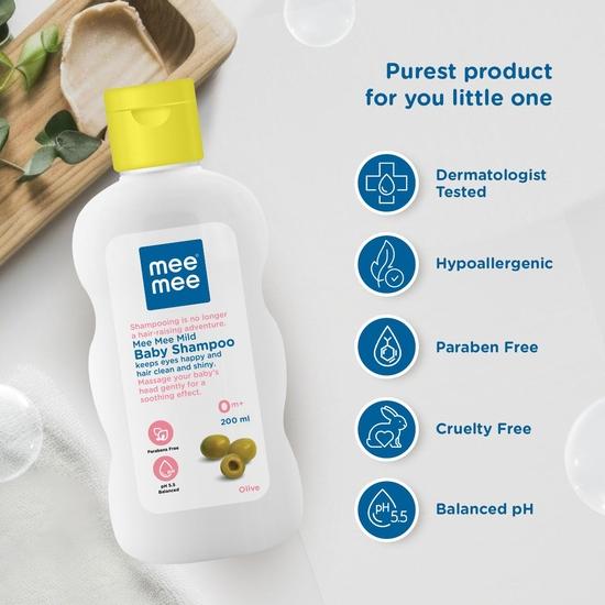 Mee Mee Mild Baby Shampoo (with Fruit Extracts - 200 Ml (Single Pack))