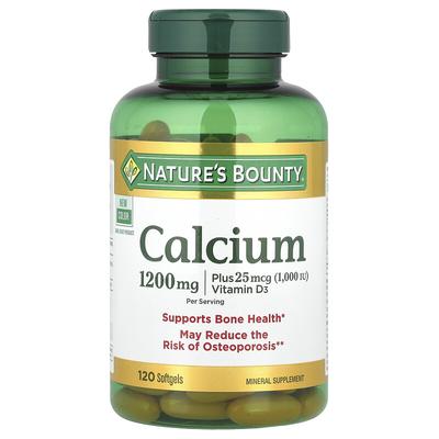 Calcium Plus Vitamin D3, 120 Softgels
