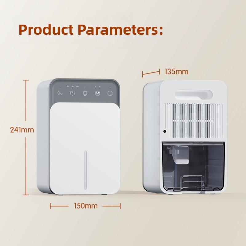 Portable Air Dehumidification Dryer Household Multi Functional Dehumidifier Basement Small Moisture Absorber
