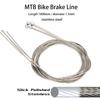 ZTTO 4pcs Bicycle Stainless Steel Shift Brake Inner Line MTB Road Bike Shifter Derailleur Shifting Brake Wire Cable Line 2100mm