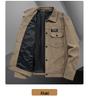 Corduroy Men's Casual Lapel Jacket - Youth Student Workwear Top