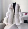 Winter New Haining Imitation Fox Fur Jacket Women's Fur Integrated Coat Xiaoxiangfeng Young