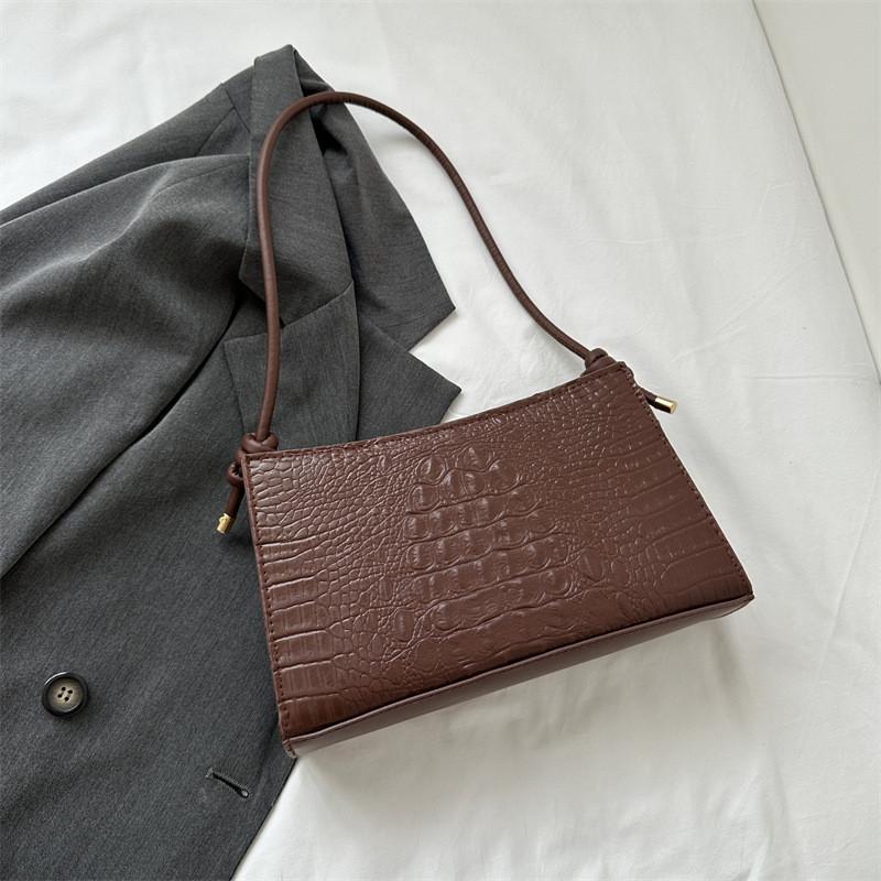 Chic Casual Small Square Bag Elegant Crossbody Purse For Women In Various Colors Including Black White Green And Orange