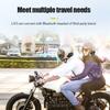 1/2x LX3 Bluetooth Intercom Motorcycle helmet bluetooth headset 2 Rider intercomunicador Moto Interphone Headset Wireless BT5.0