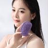 Soft Silicone Shampoo Brush Dandruff Removal Head Scalp Massager  Travel Use