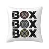 Box Box Box F1 Tyre Compound V2 Design Throw Pillow Case Polyester Home Decor Soft Cozy Pillowcases Throw Cushion Cover