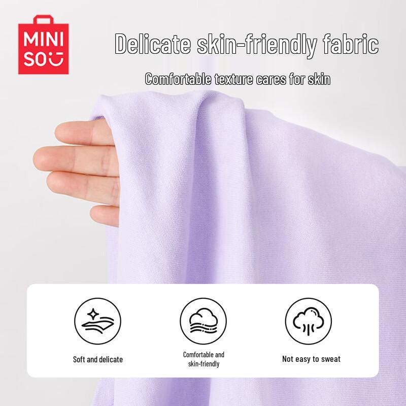 MINISO Girls' Korean Style Faux Two-Piece Long-Sleeve T-Shirt