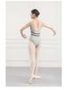Fushinu Dancewear Spaghetti Strap Slimming Jumpsuit for Ballet and Gymnastics Training
