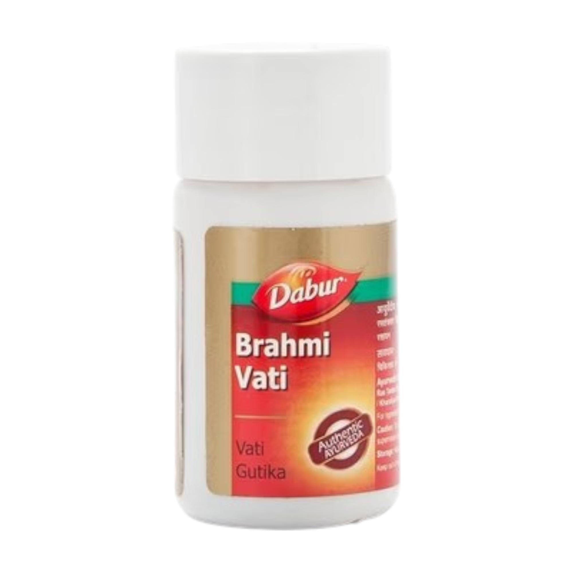 

Dabur Brahmi Vati 40 Tablets Brain Health Memory Support Cognitive Booster Supplement