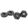 4 BUC Adaptor Butuc Hexagonal Roată RC Aliaj Aluminiu Piese Cuplă Hexagonală RC pentru Mașină RC Traxxas E Revo 116